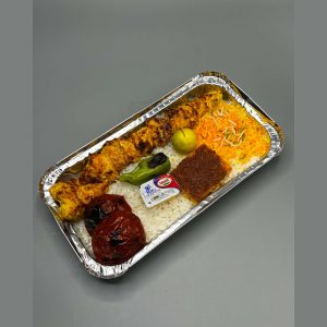 چلو جوجه کباب مخصوص(سینه)