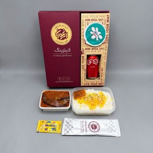 چلو خورشت قیمه بادمجان ممتاز