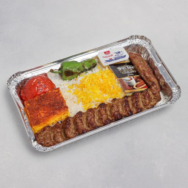 چلو کباب لقمه
