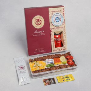 چلو کباب کوبیده دوسیخ ممتاز