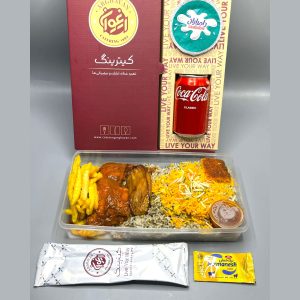 باقالی پلو با ران مرغ ممتاز