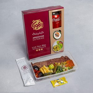 خوراک کباب برگ ممتاز پلاس