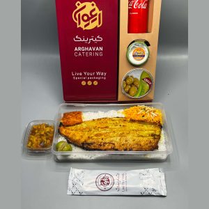 چلو ماهی کبابی ممتاز پلاس