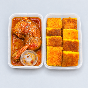 ته چین ران مرغ