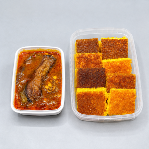 ته چین قیمه بادمجان