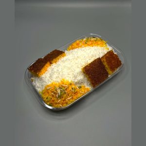 دیس برنج ساده 4 نفره