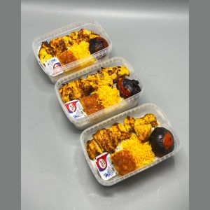 پک اقتصادی 3 پرسی چلو جوجه سینه