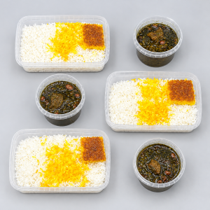 پک اقتصادی 3 پرسی قورمه سبزی