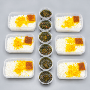 پک اقتصادی 6 پرسی قورمه سبزی