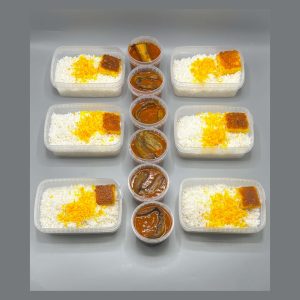 پک اقتصادی 6 پرسی قیمه بادمجان