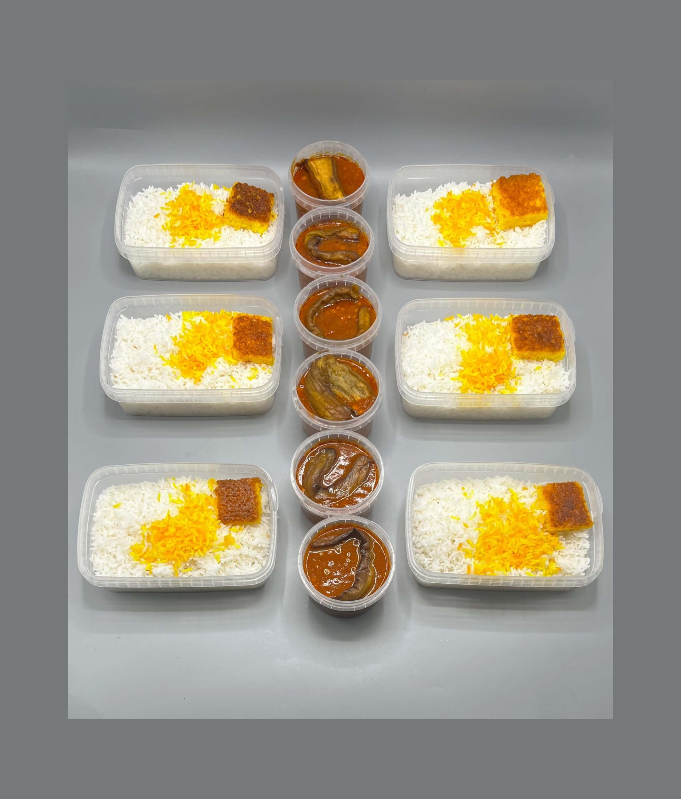 پک اقتصادی 6 پرسی قیمه بادمجان